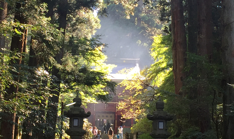 御岩神社正面